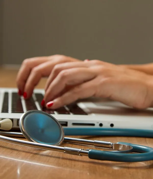 Physical therapist helping patient with rehabilitation